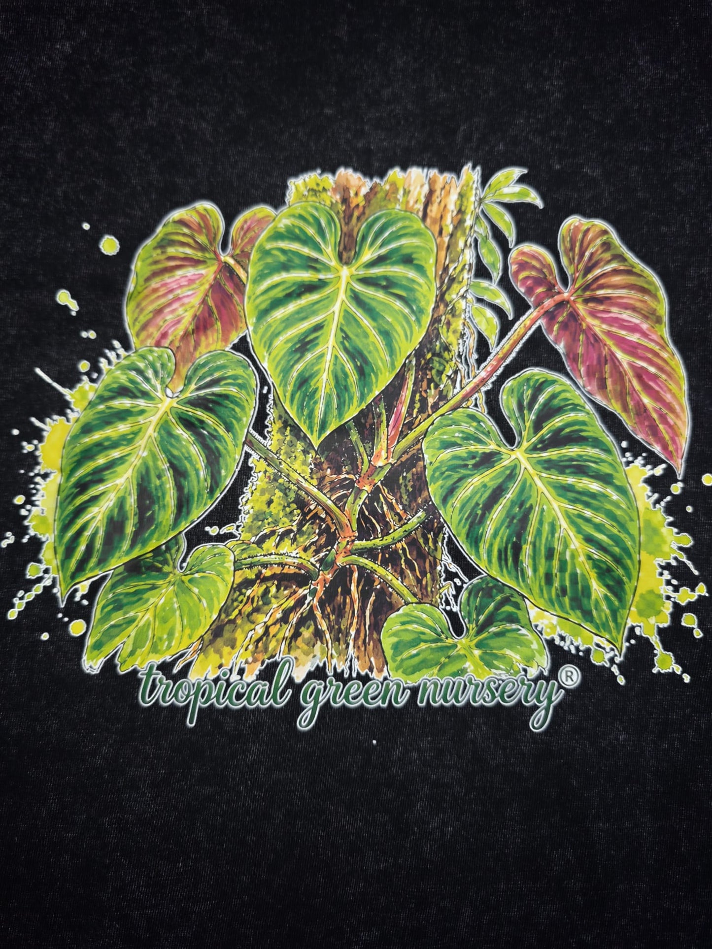Philodendron verrucosum t shirt